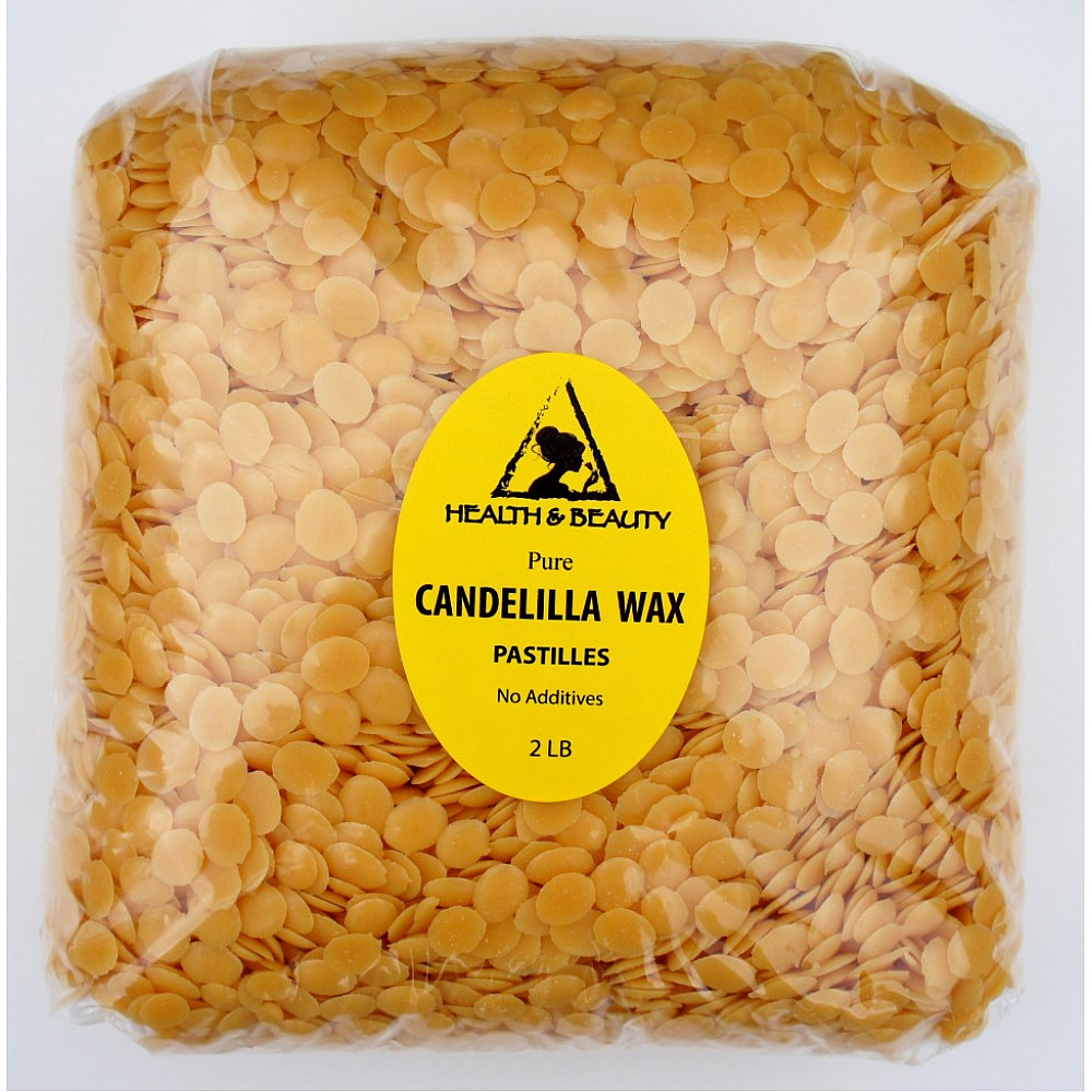 Candelilla wax flakes organic vegan beards pastilles prime 100 pure 32